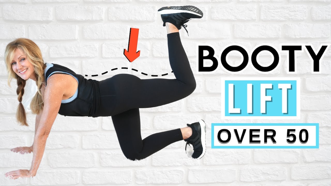 10 Minute Booty Burn Workout For Women Over 50 No Equipment