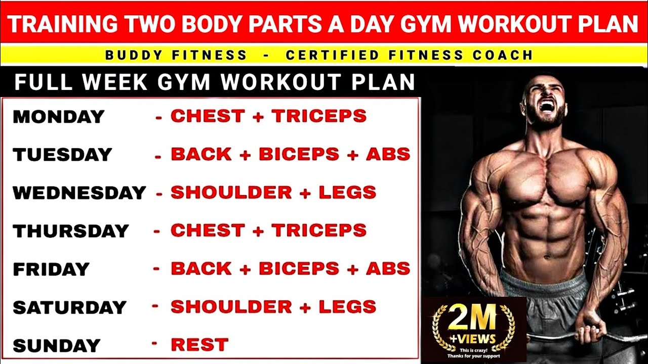 two-body-parts-a-day-workout-plan-gym-workout-two-body-parts